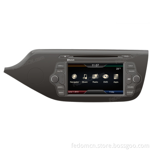 in Dash Car DVD GPS+Radio+MP3+Bluetooth+Phone Book System for KIA Ceed 2013